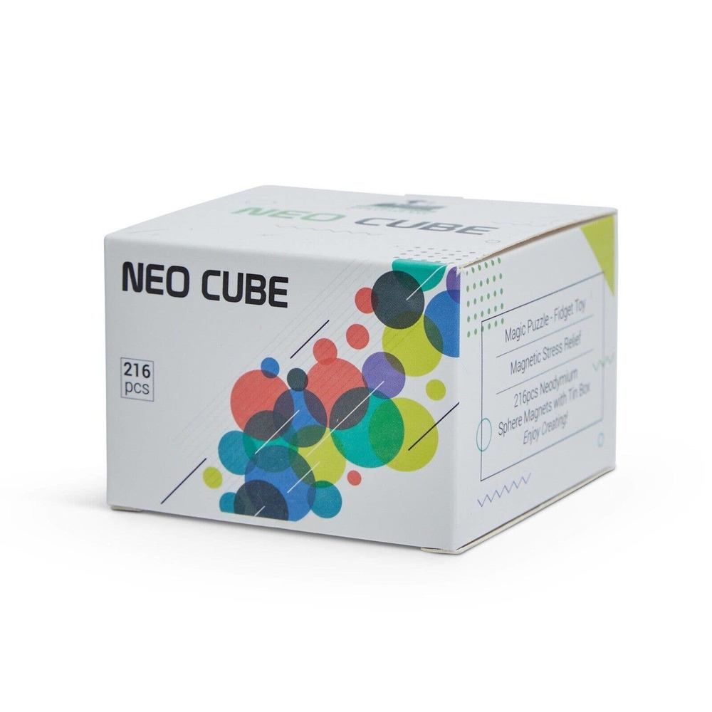 Magnetic Marvels: 216 Multicolored Balls for Creative Fun - Ages 8+ - Picture 7 of 7